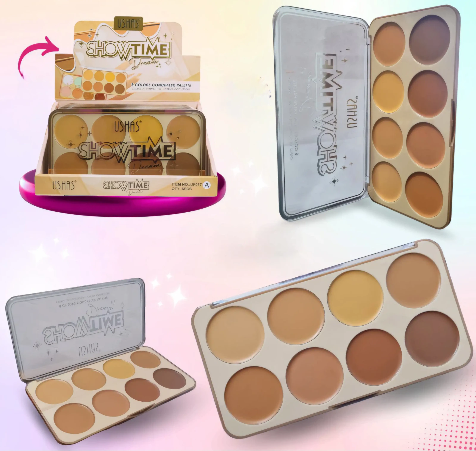 Concealer en Crema Show Time Ushas 