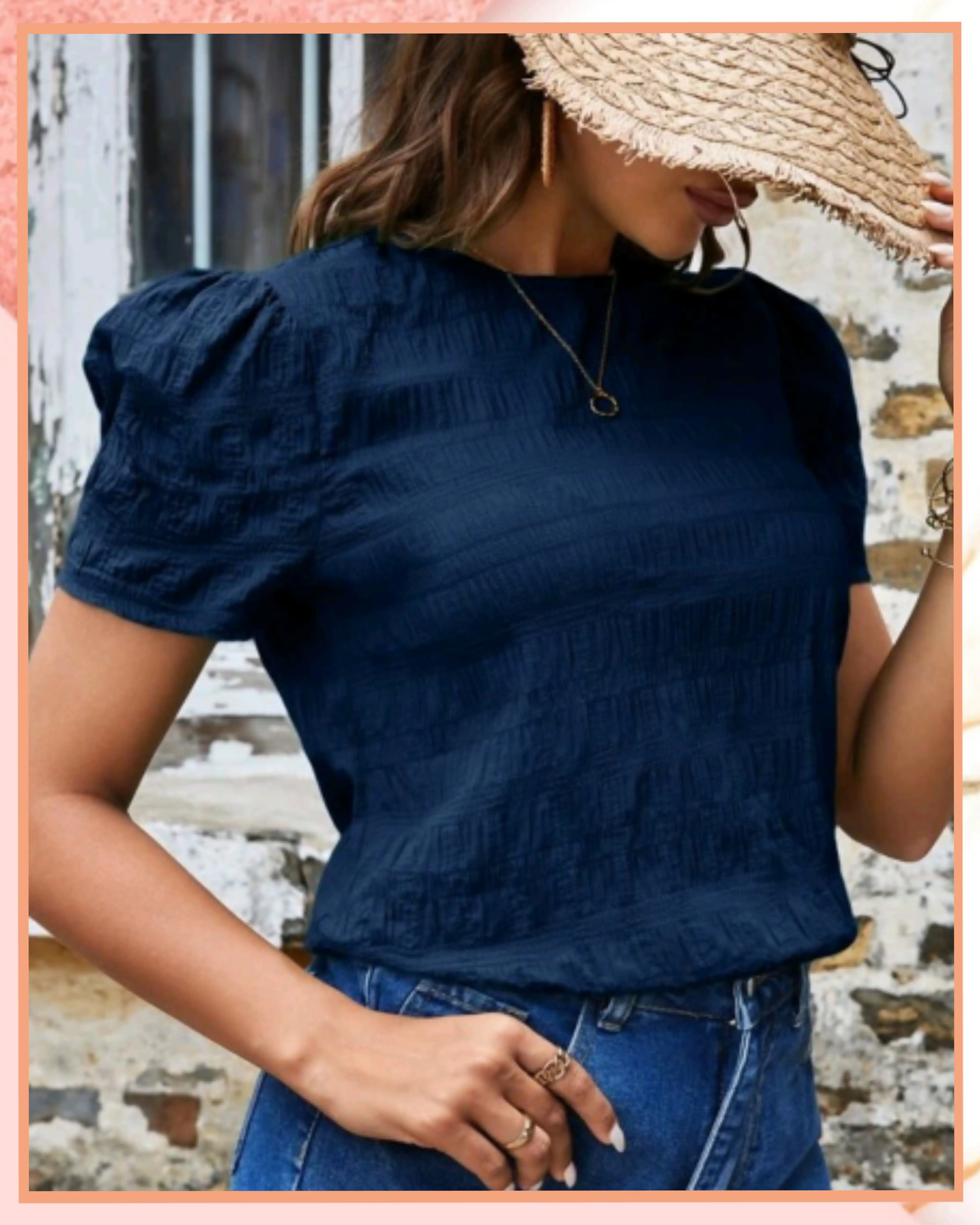 M - Blusas manga farol