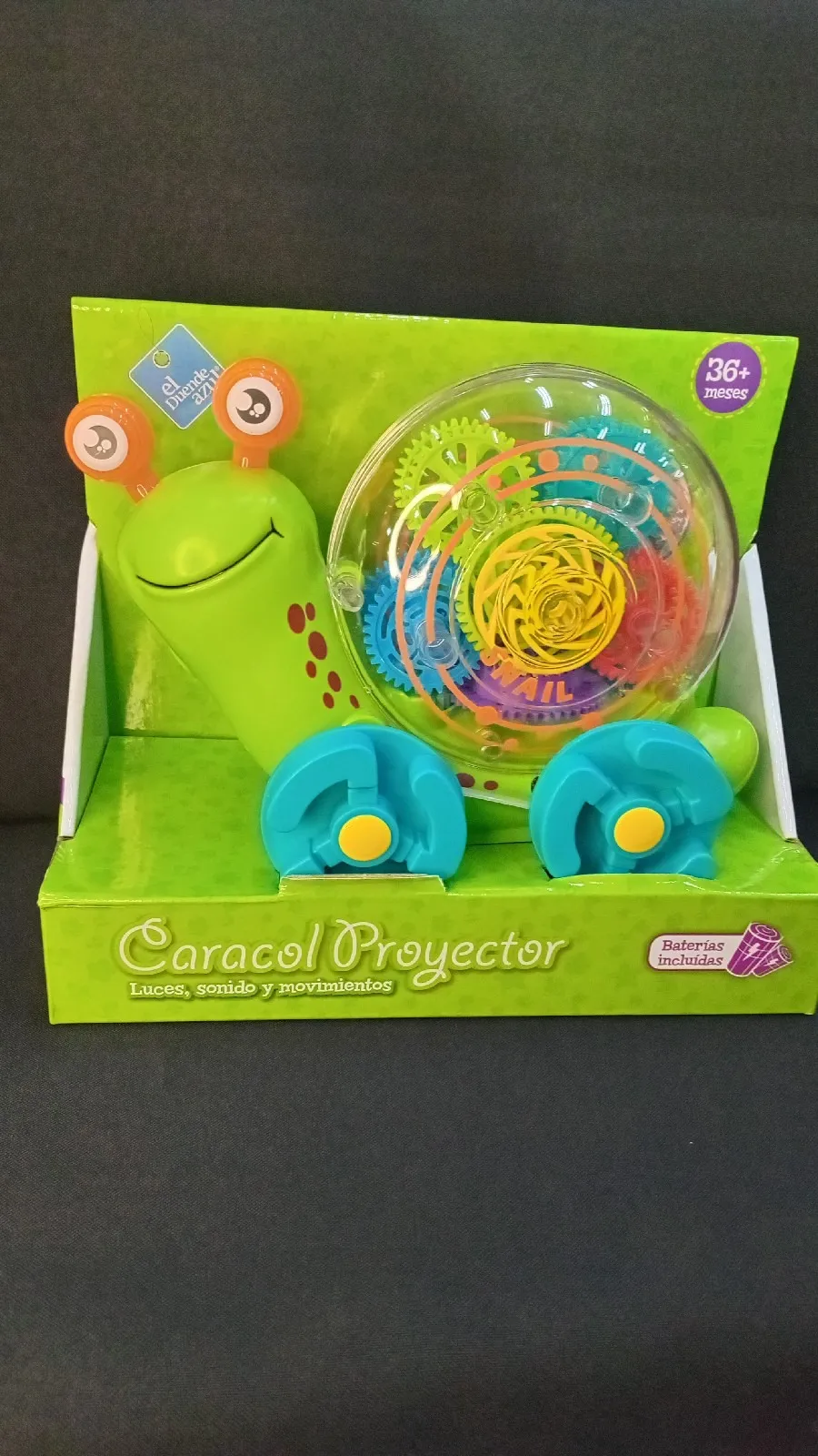 CARACOL CON LUZ Y SONIDO 2