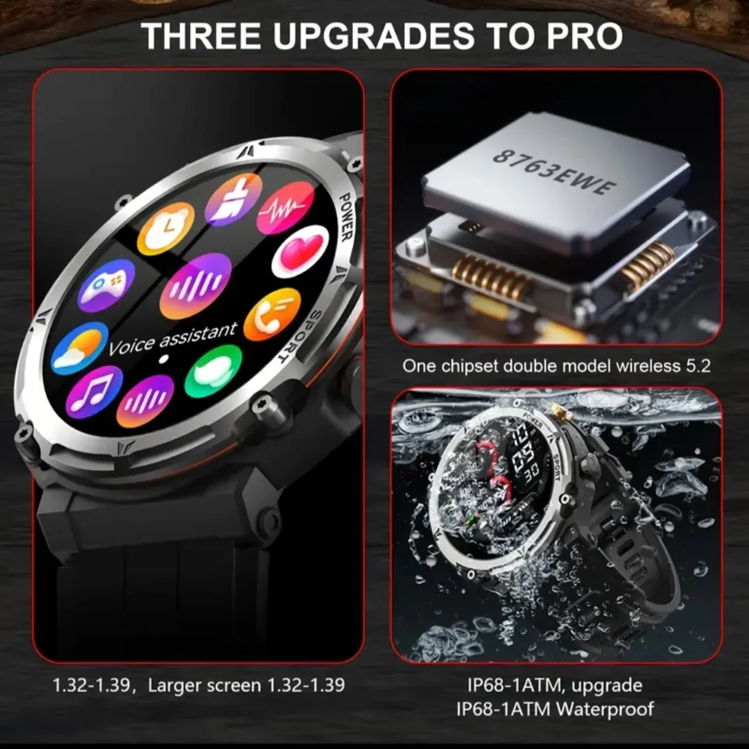 Reloj Smart grado Militar  6