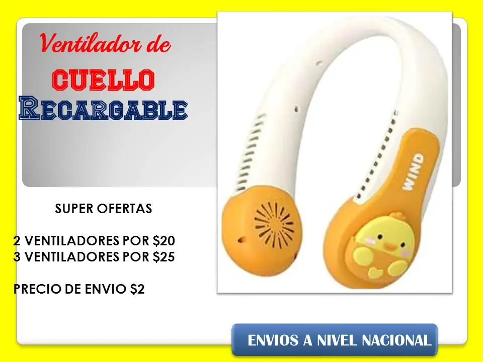 Ventilador para cuello infantil  3
