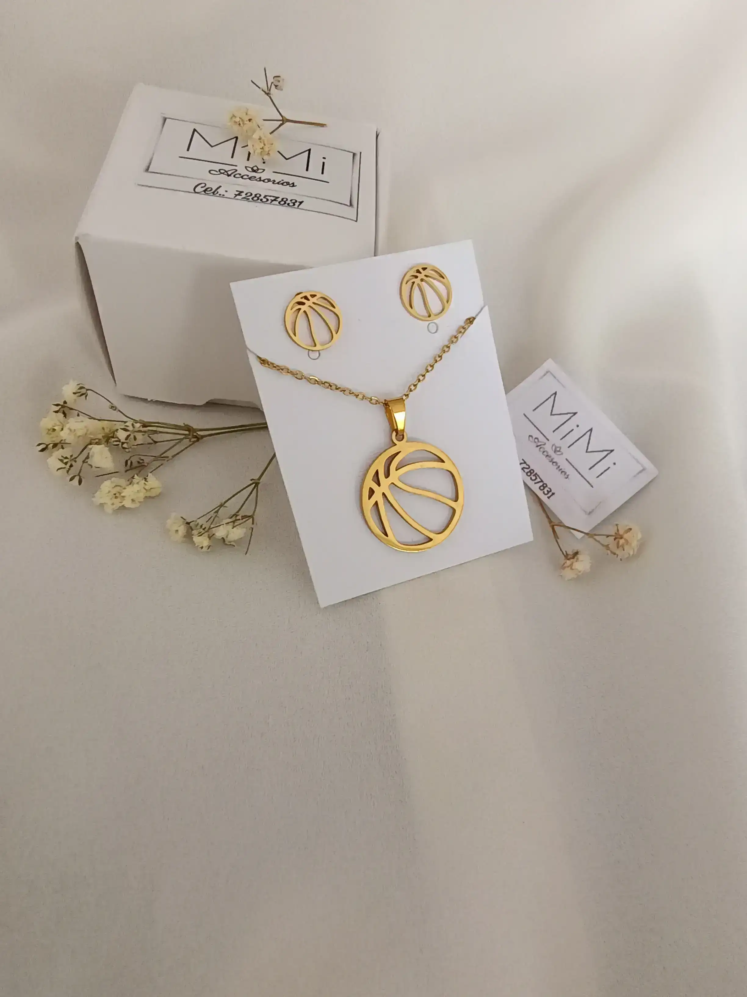Juego de joyas en acero inoxidable 