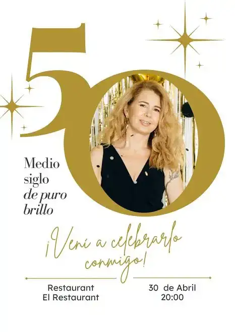 Invitación en video y estática de Dama 3