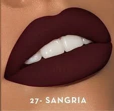 mousse matte ☺️ tono 27 sangría  2