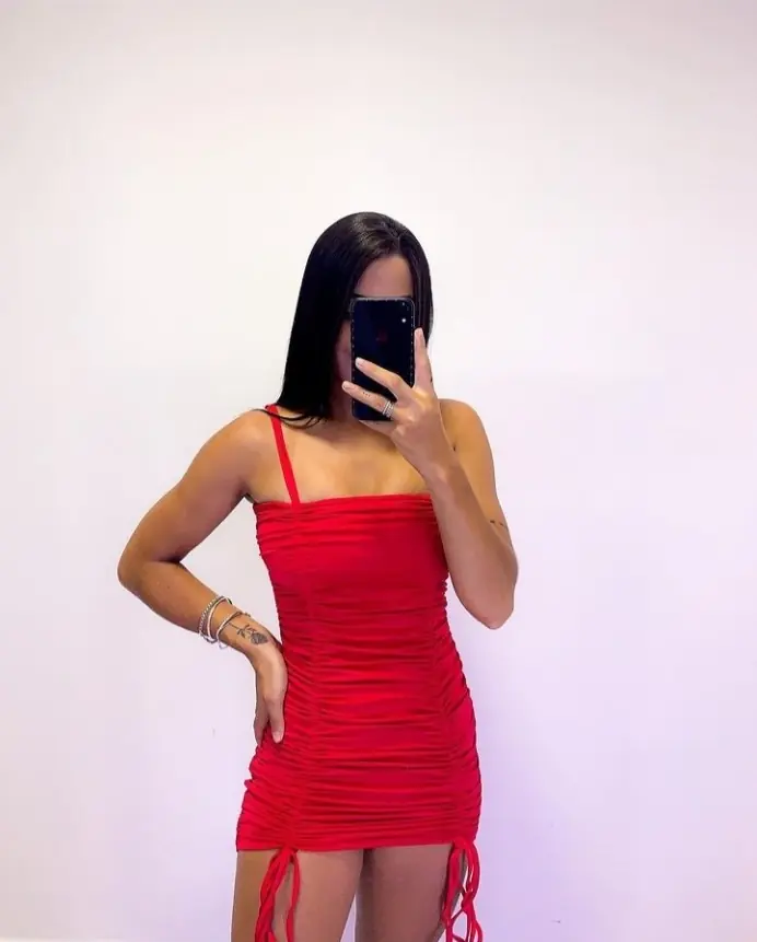 Vestido arruchado  3
