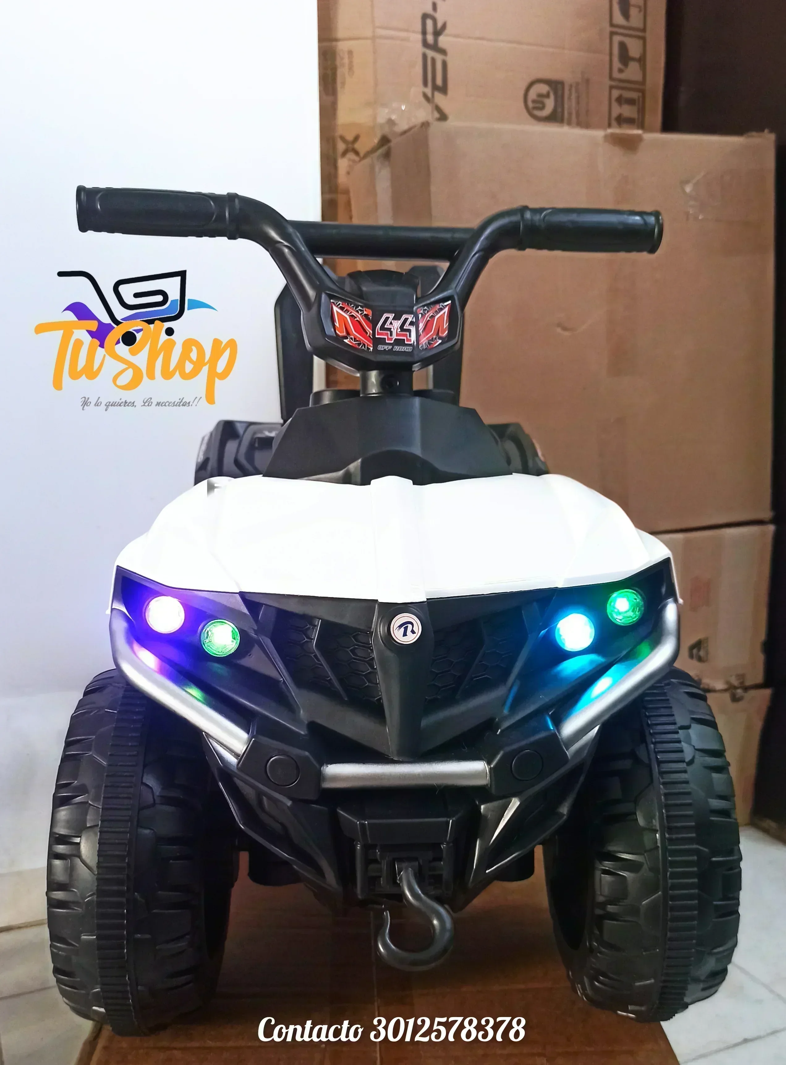 Moto Electrica 1 a 4 años Cuatrimoto  2