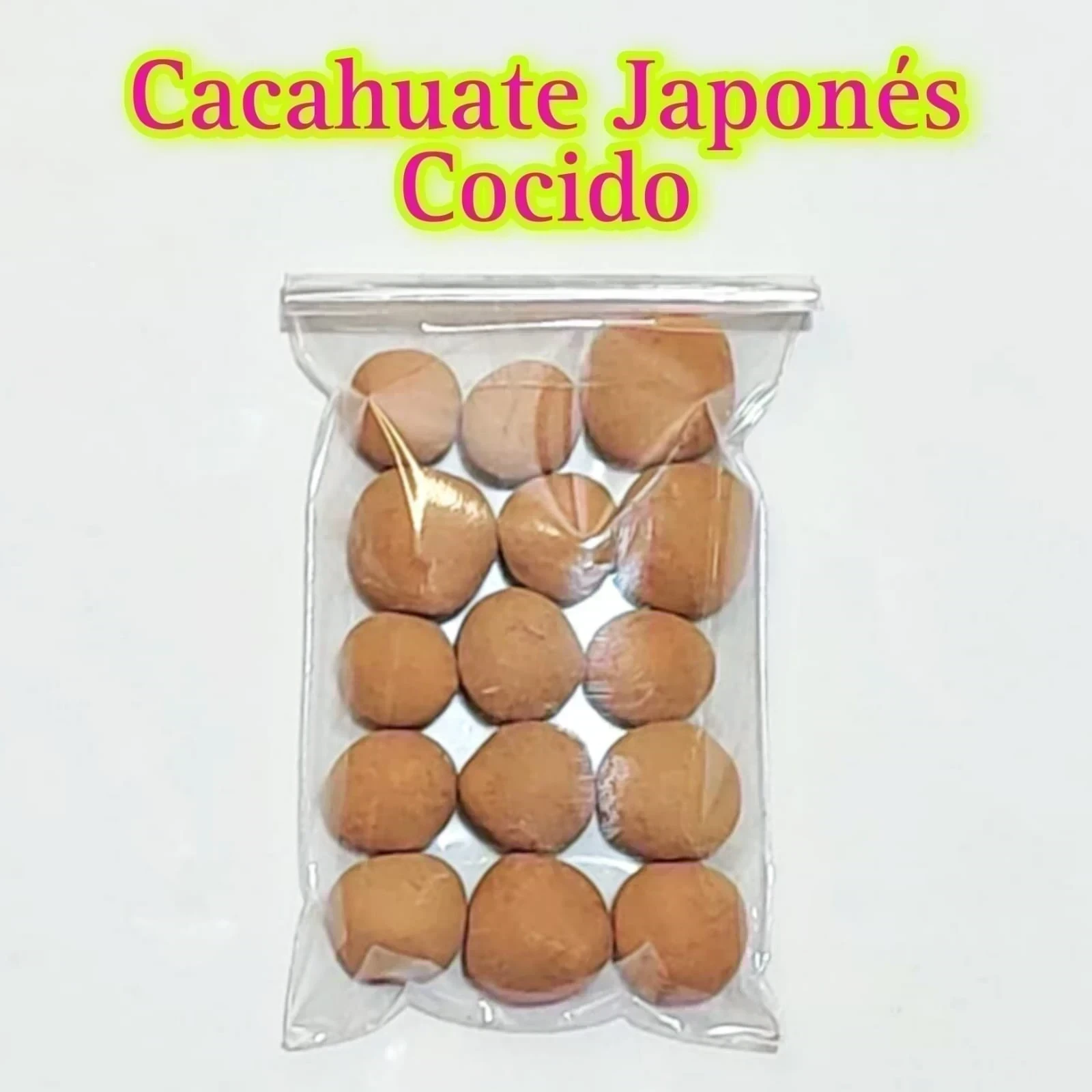 Cacahuate Japonés Cocido (50g)