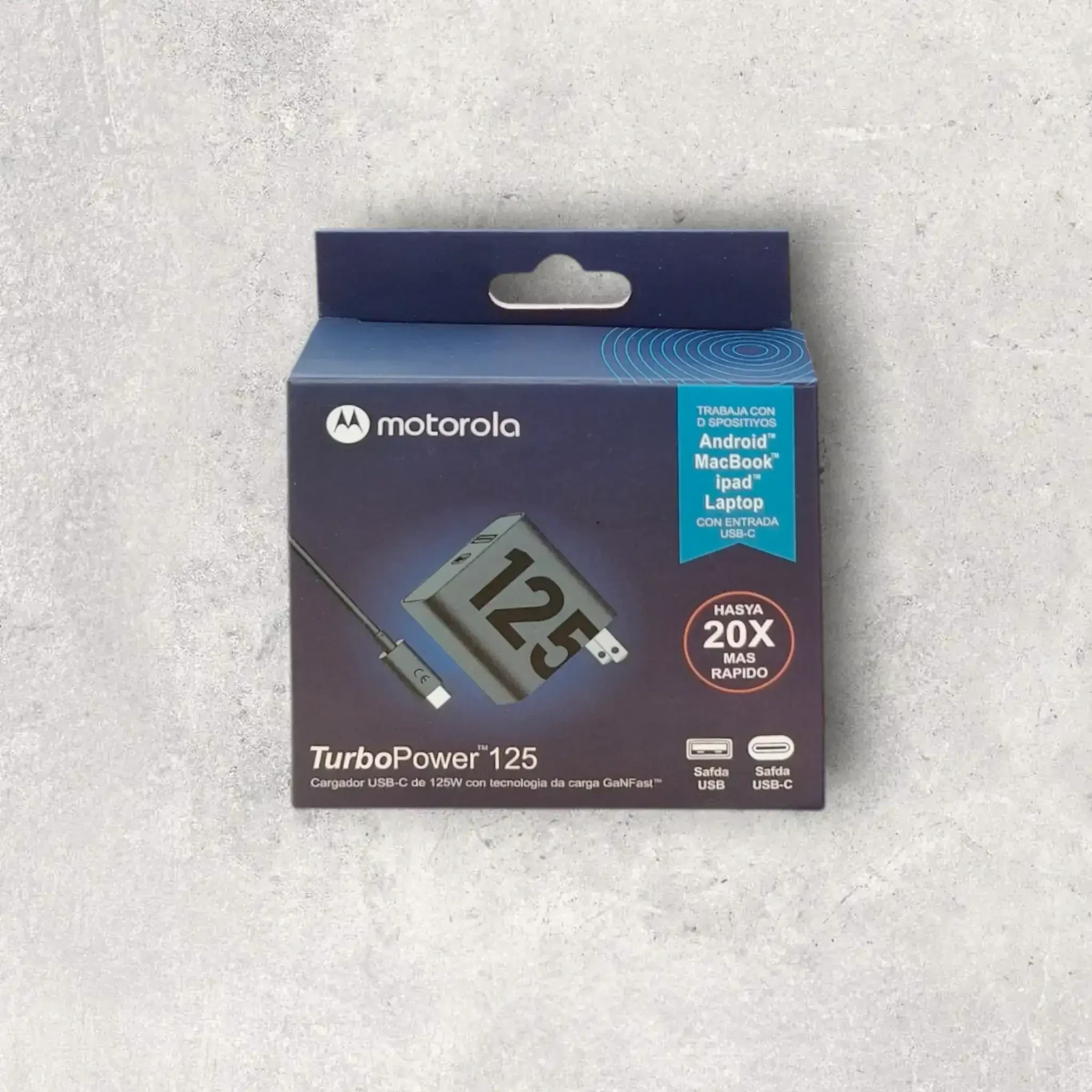 Cargador Completo de Motorola 125W