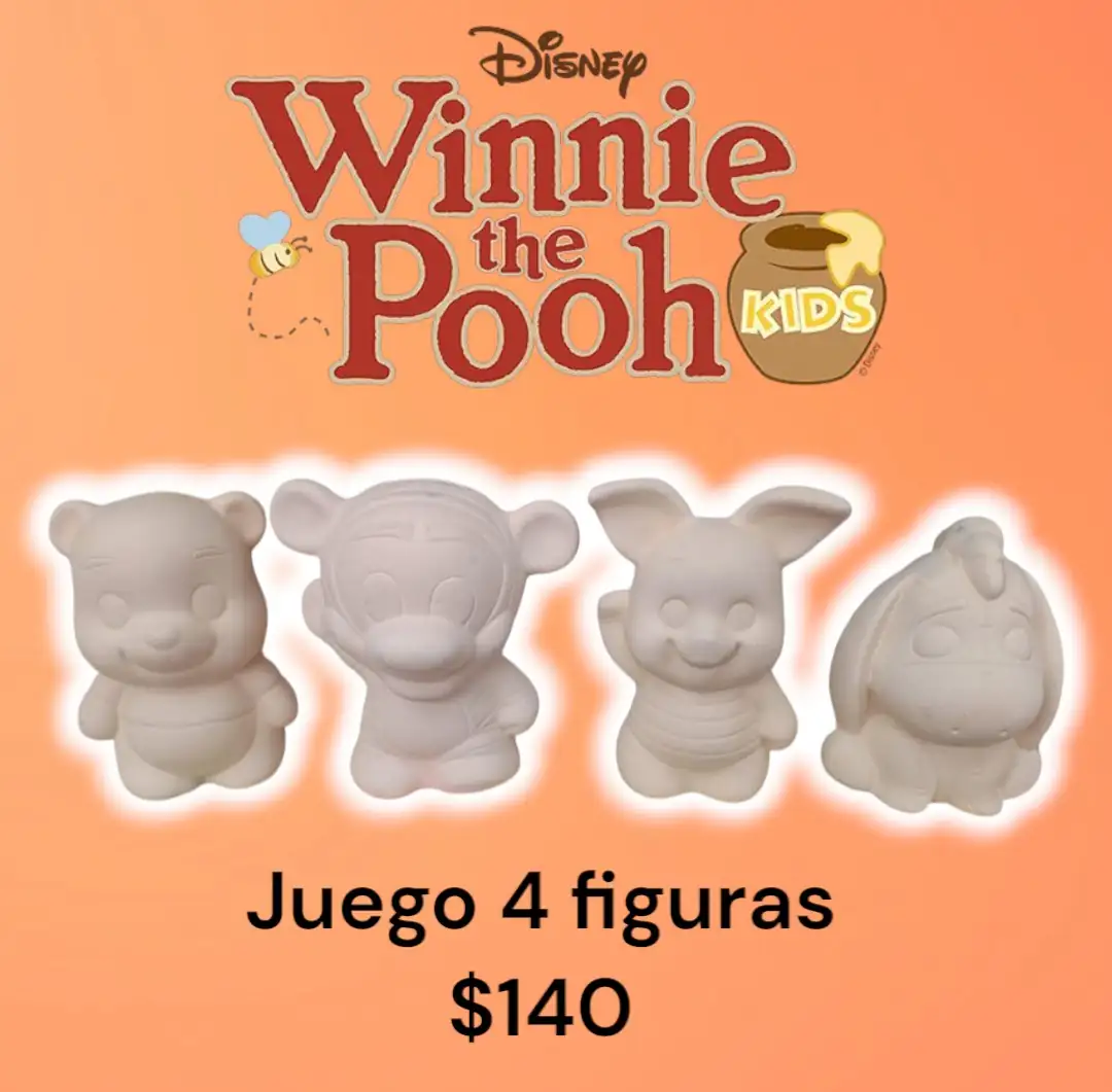 Juego de alcancias Winnie pooh