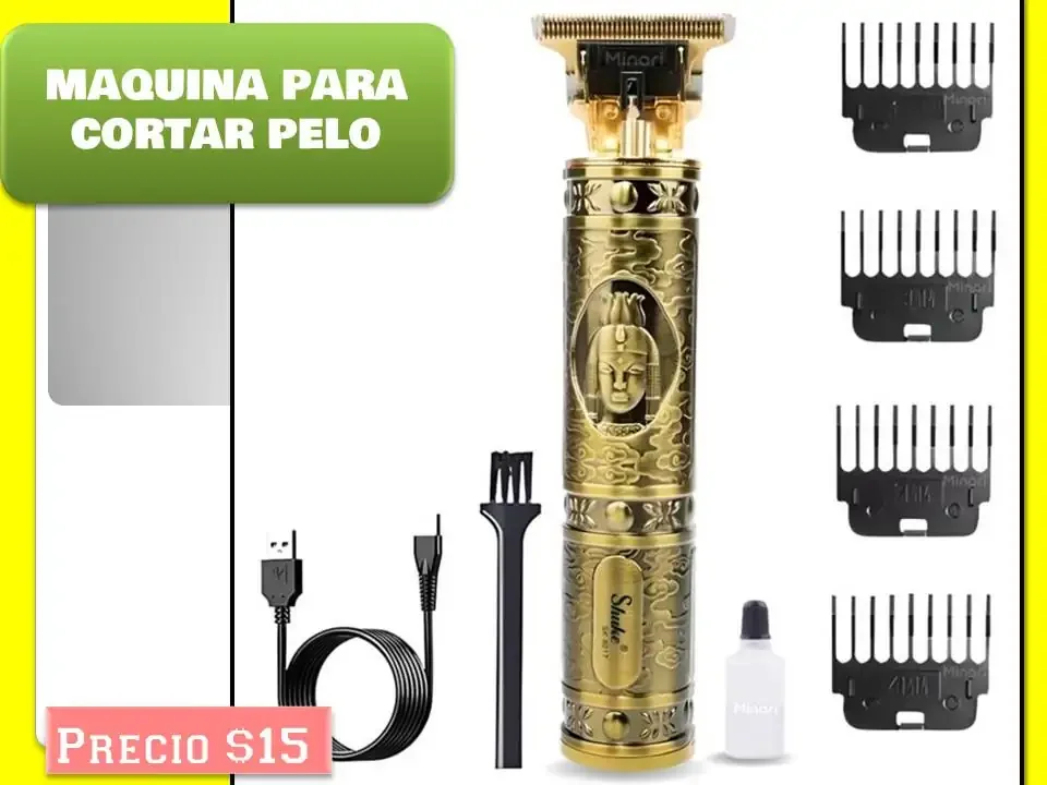 Máquina recargable para barba y pelo  3