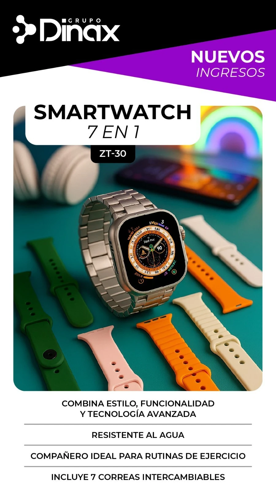 SMARTWATCH DINAX ZT-30