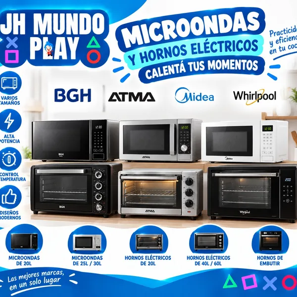 MICOONDAS Y HORNOS ELECTRICOS