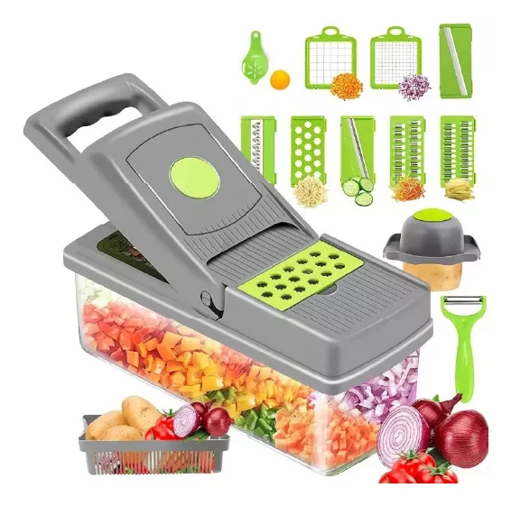 Mandolina Multifunción Fácil Limpieza Picador Verduras Waggs