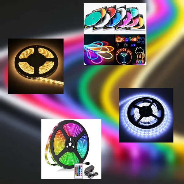 Cinta led y Neonflex