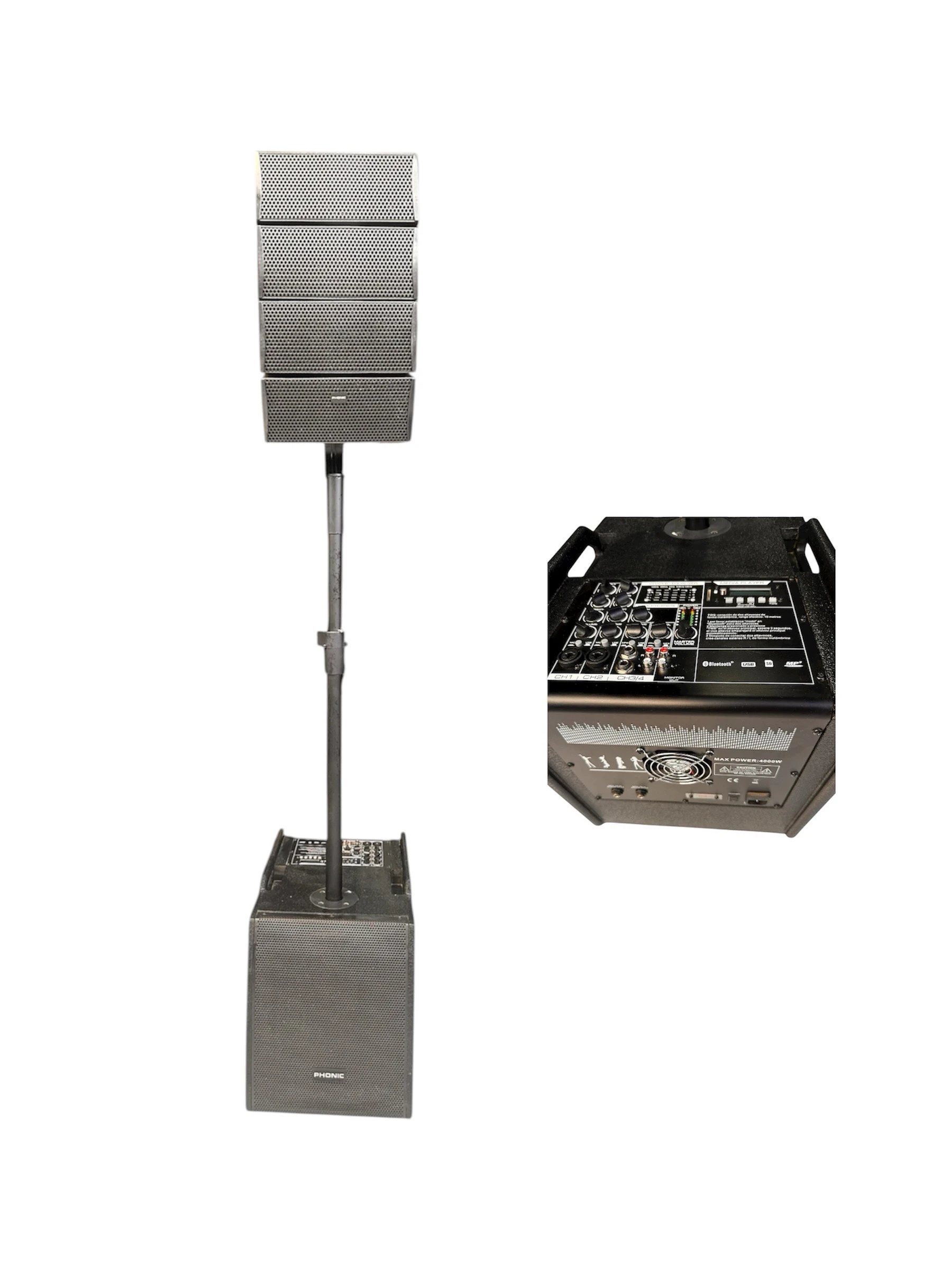 SISTEMA ARRAY PHONIC 12"ACTIVO 5