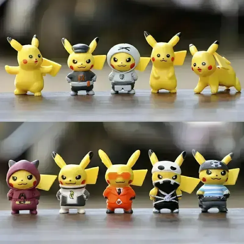 PACK 10PIEZAS PIKACHU POKEMON