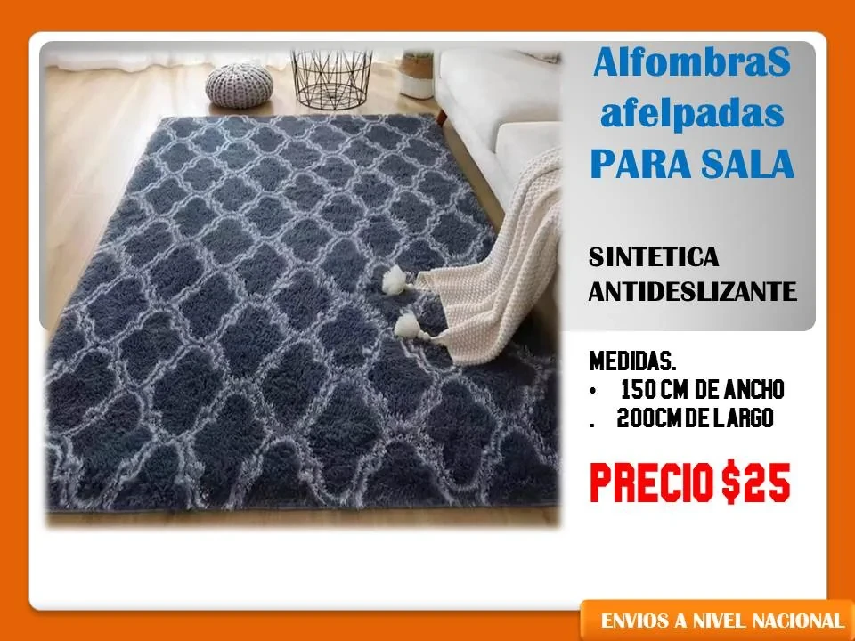 Alfombras afelpadas 