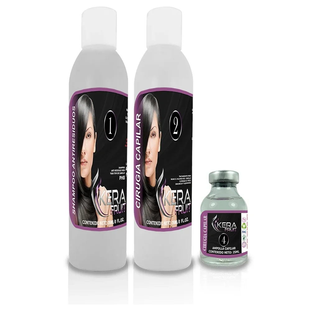 Kerafruit Cirugía Capilar 250ml (pasos 1-2-4)