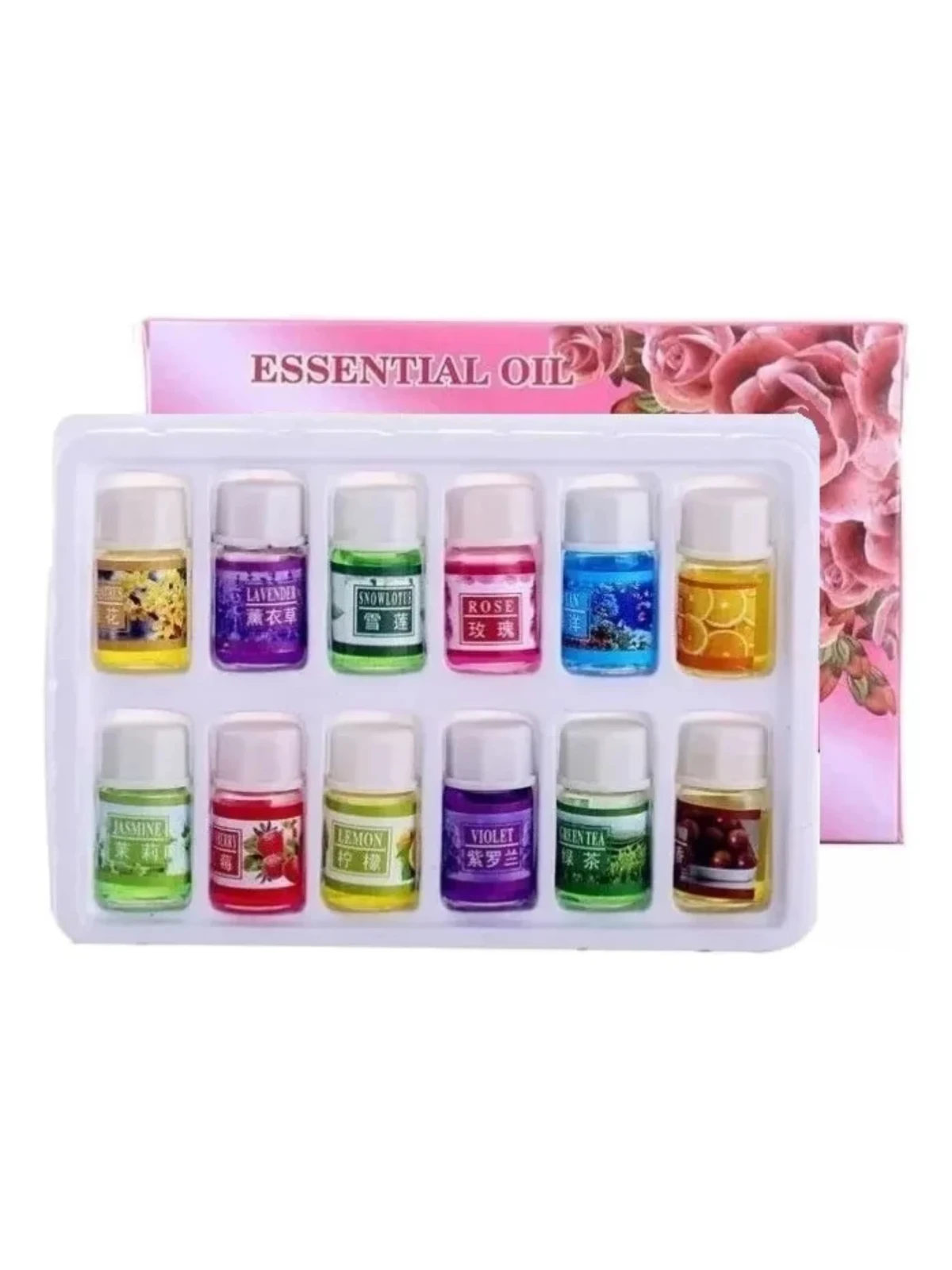 Pack 12 Aceites Esencias Para Humificador Aromatizador 3ml