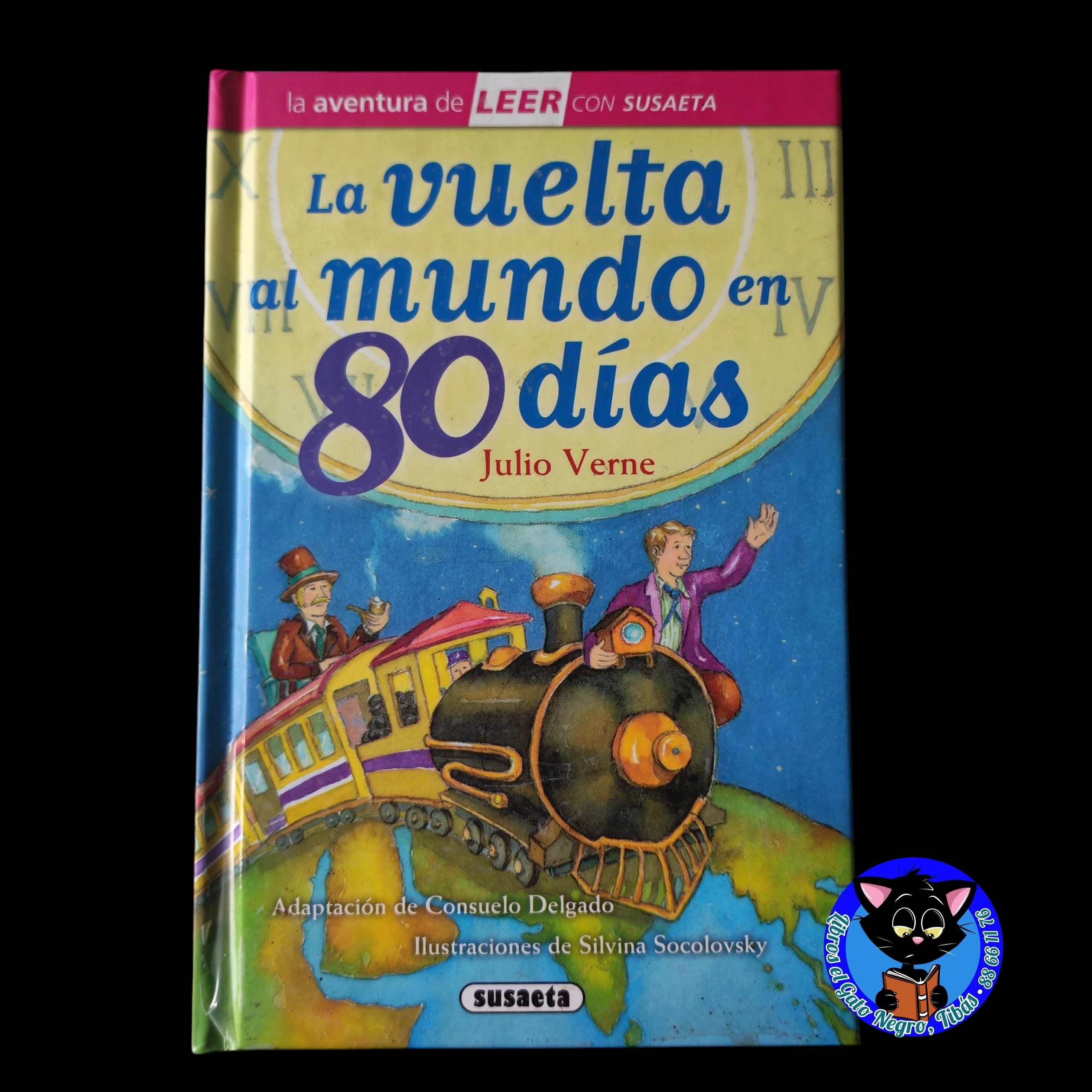La vuelta al mundo en 80 dias, Julio Verne, infantil 