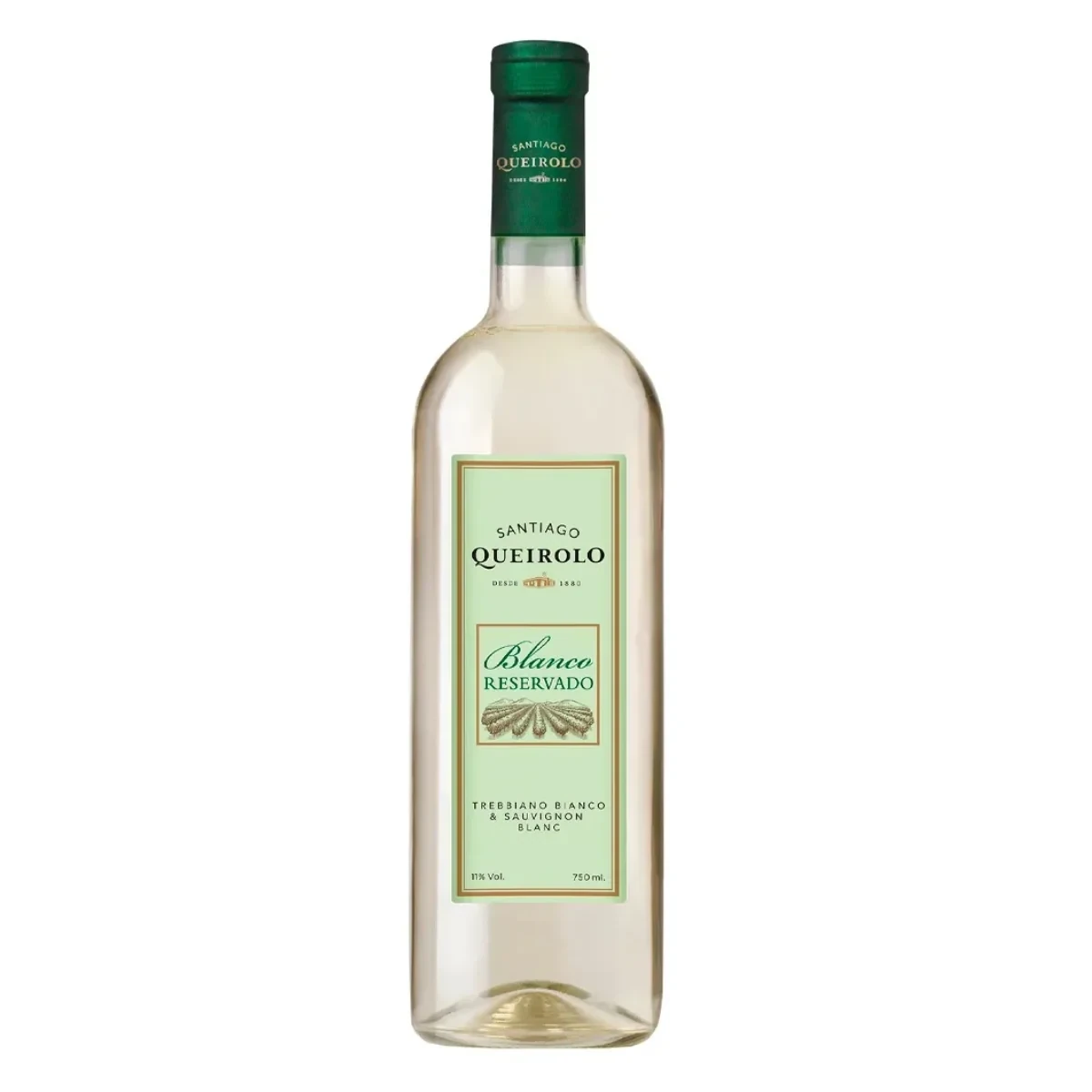 VINO SANTIAGO QUEIROLO BLANCO RESERVADO 750 ML
