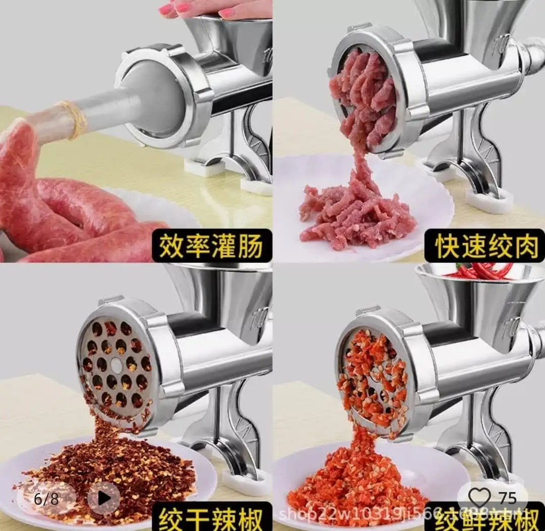 Moldedor De Carne Manual 3