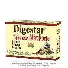 DIGESTAR MAX FORTE 500 MG CJA X 20 CAP NATURAL FRESHLY