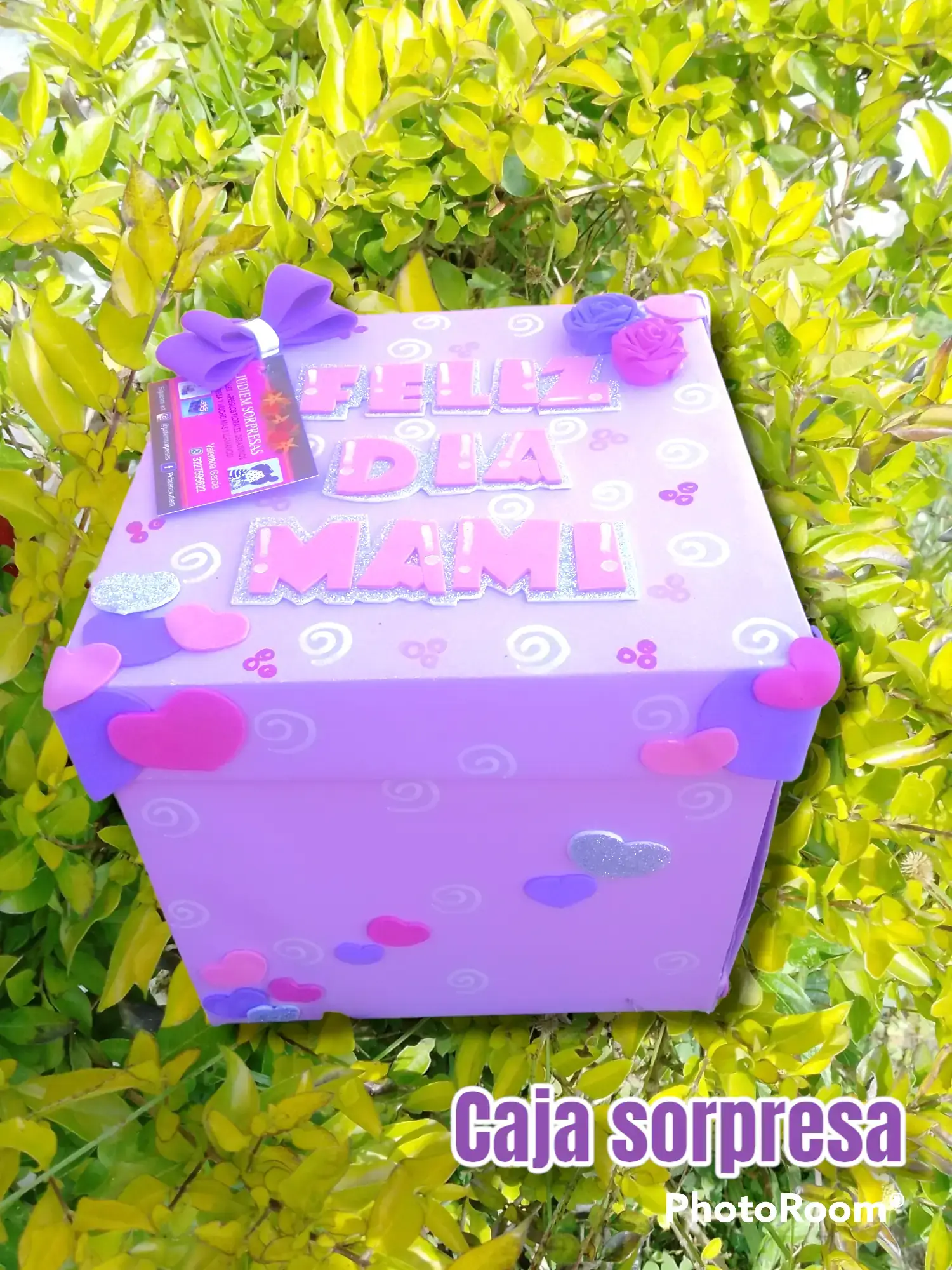 Caja sorpresa mediana 25*25 cm 