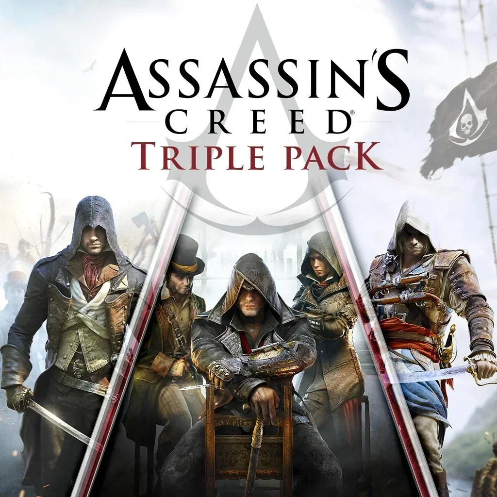 ASSASSIN CREED TRIPLE PACK: UNITY, BLACK FLAG, SYNDICATE