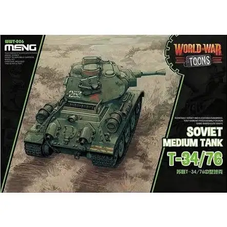 Meng Model World War Toons Soviet Medium Tank T-34/76