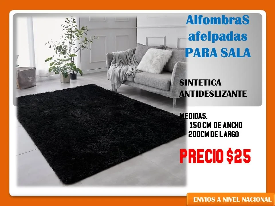 Alfombras afelpadas 