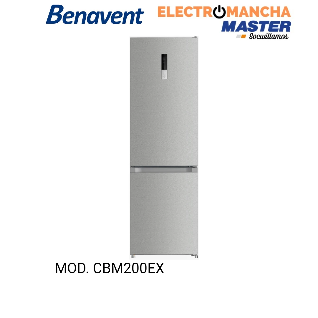 FRIGO COMBI BENAVENT CBM200EX INOX NO FROST 2,00"60 CLASE E