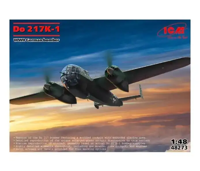 1/48 ICM Dornier Do 217K-1 WWII German Bomber