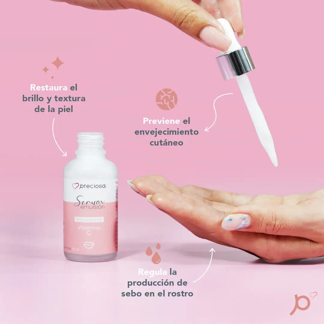 Serum Emulsión Antioxidante - Preciosa 