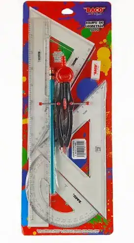Juego geometrico baco 7pzas