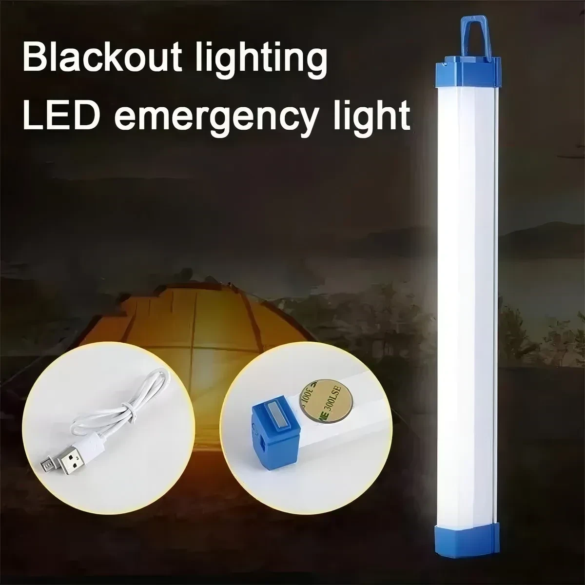 lampara Recargable 52cm led portátil multiuso closet 3