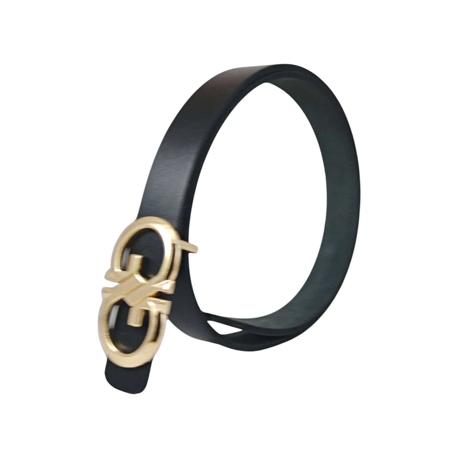 FERRAGAMO dorada ancho 2.5 cm 4