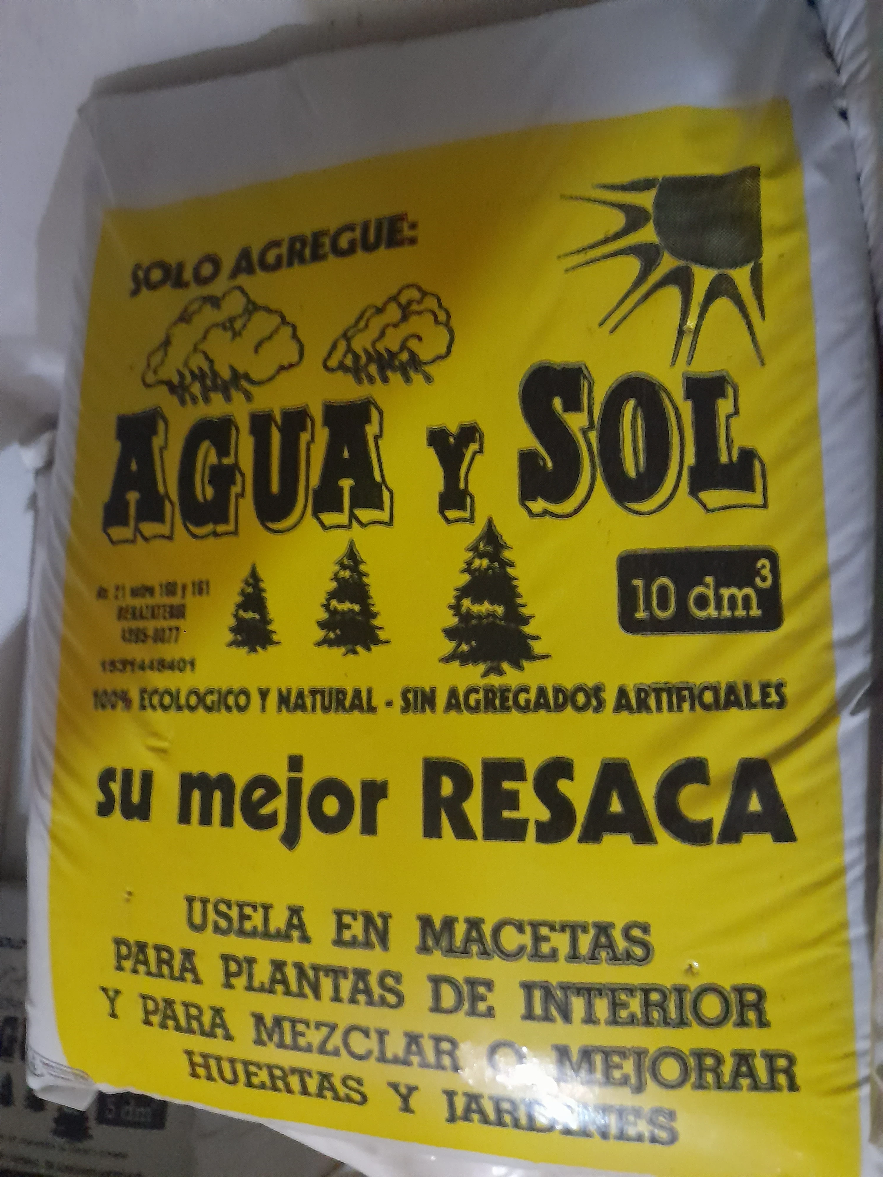 Resaca agua y sol 10dm