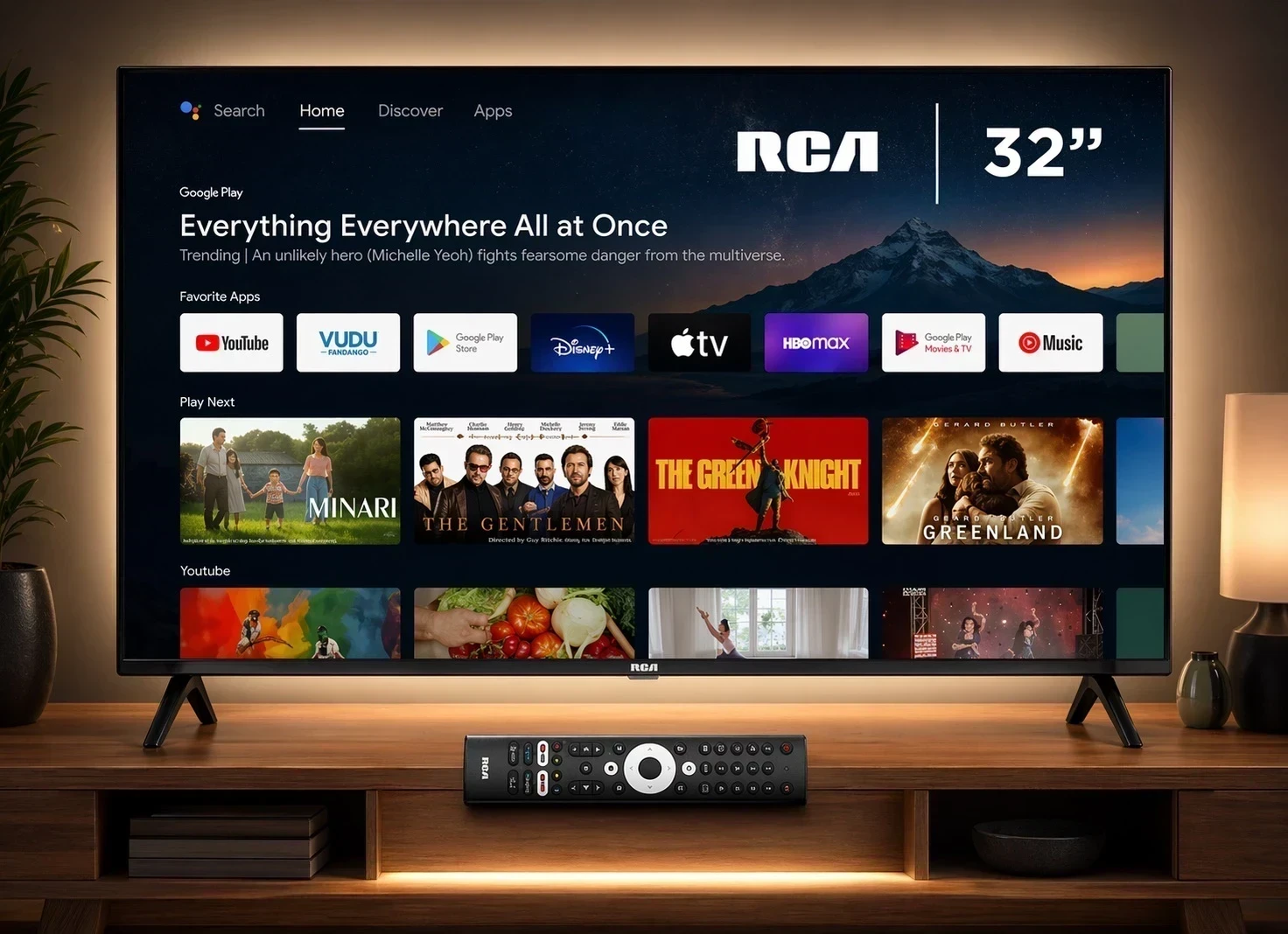 SMART TV RCA 32” C/GOOGLE TV 