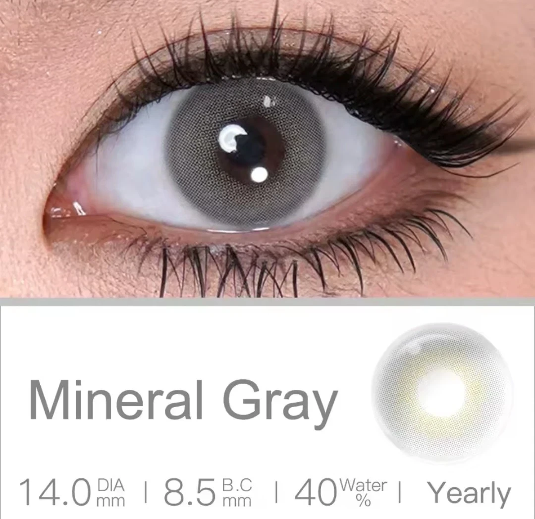 Lentes de contacto - Referencia: Euroring / Mineral Gray - SIN BORDES 3
