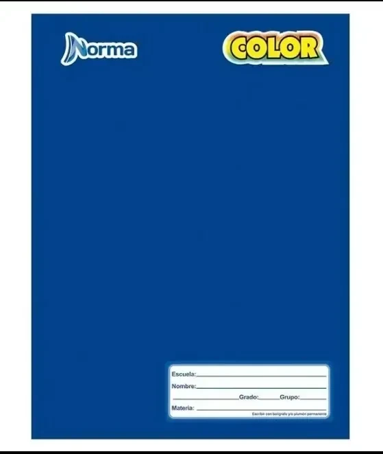 Cuaderno cosido profesional rayado norma 100 hojas