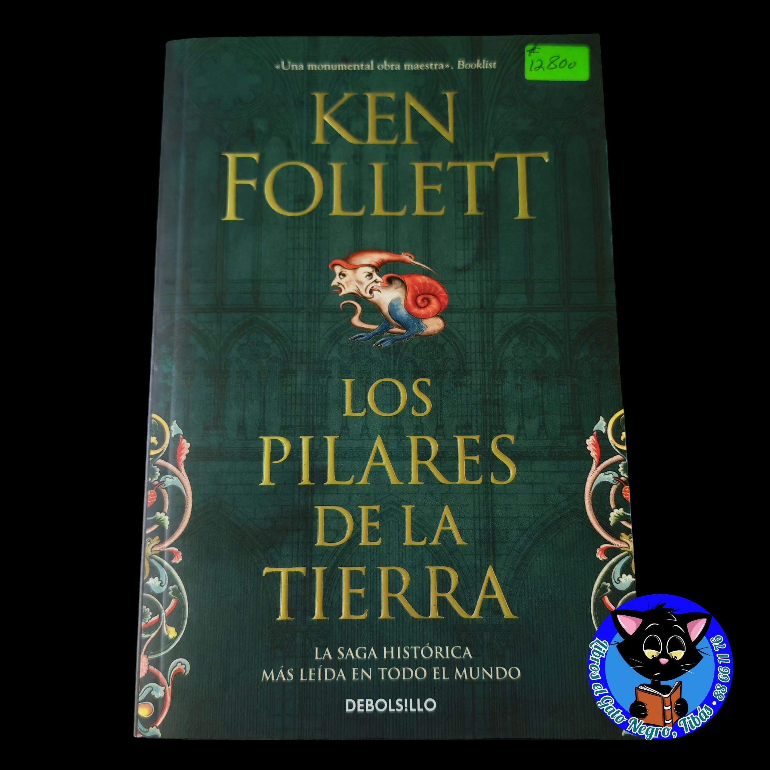 Los pilares de la tierra, Ken Follet, nuevo