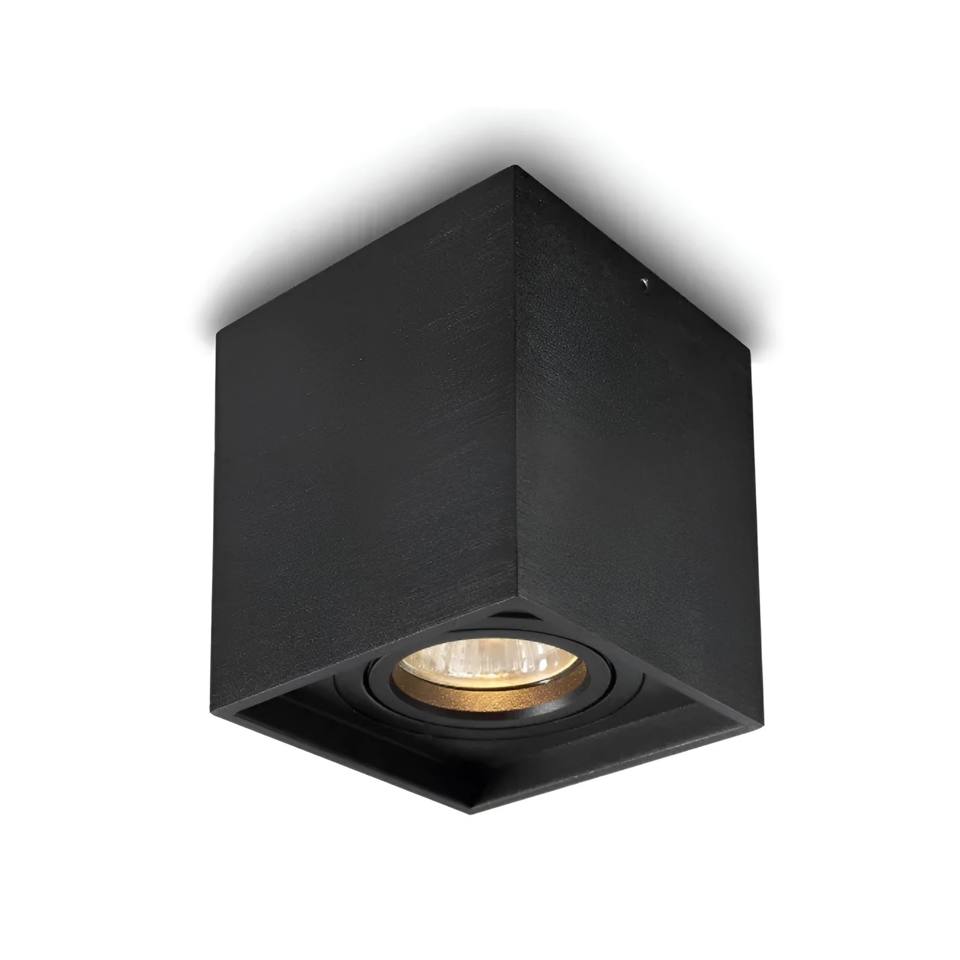 APLIQUE TECHO NEGRO 1L GU10 