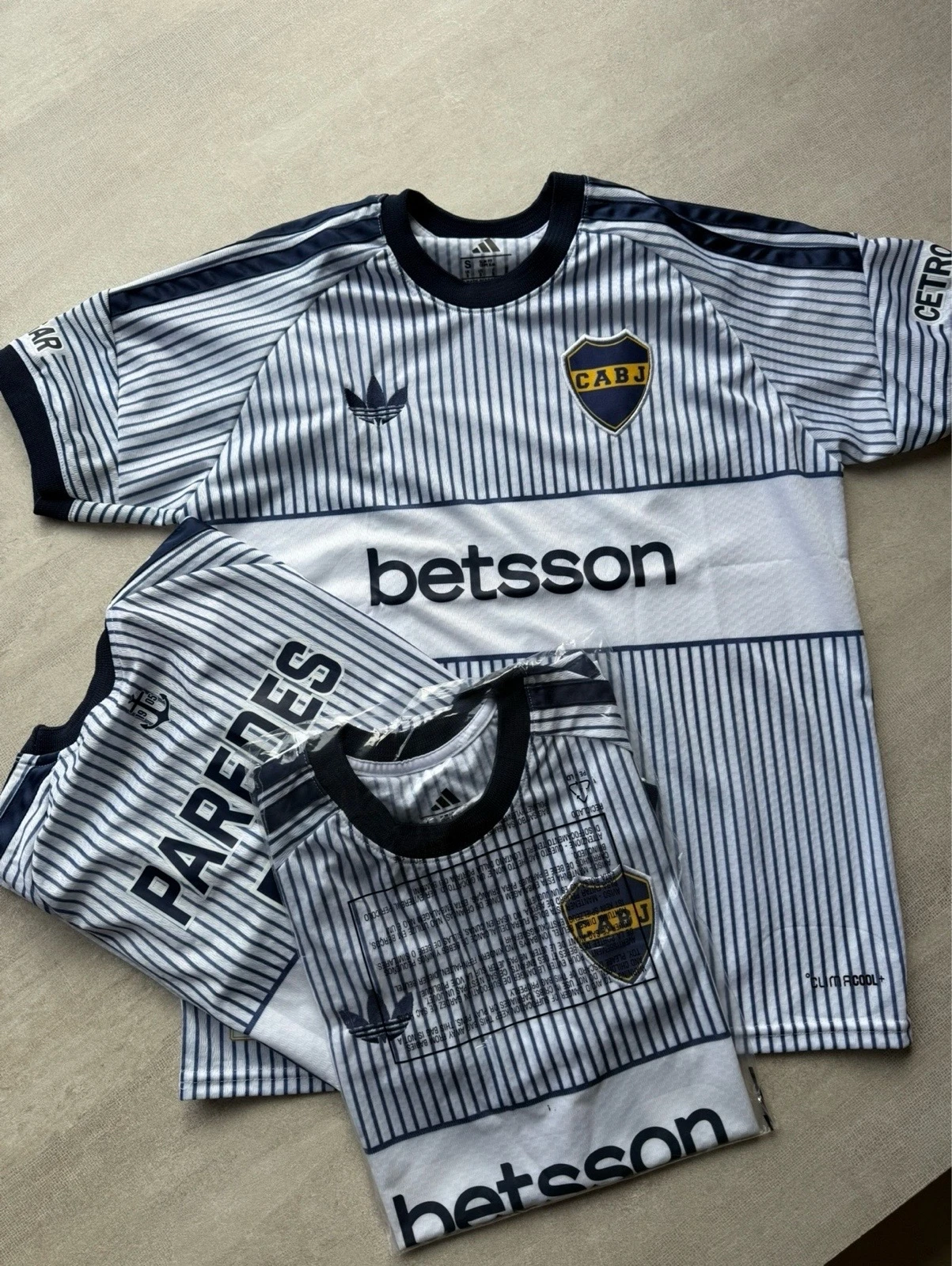 CAMISETAS BOCA SUPLENTE 2026/2027