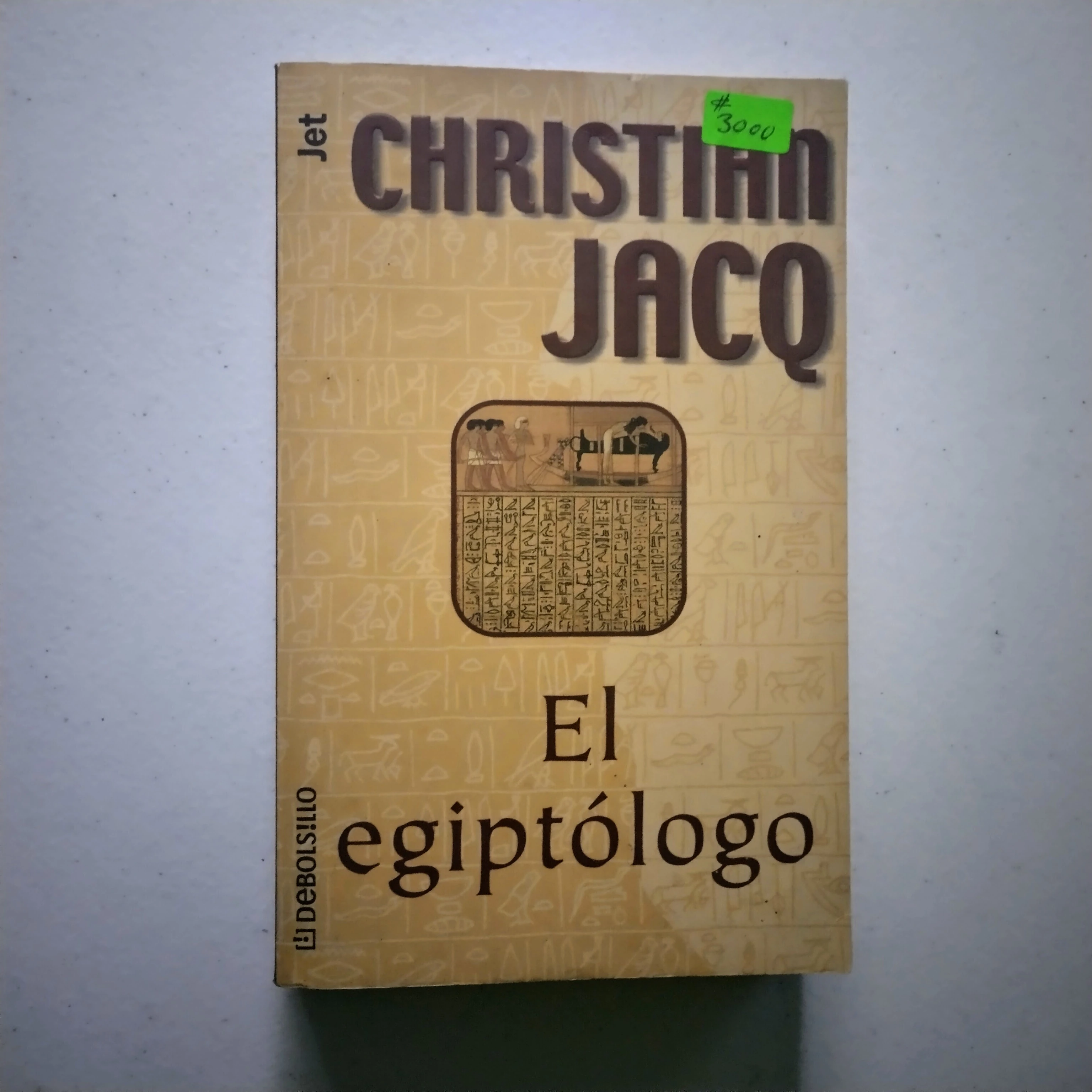 El egiptólogo, Christian Jacq, usado