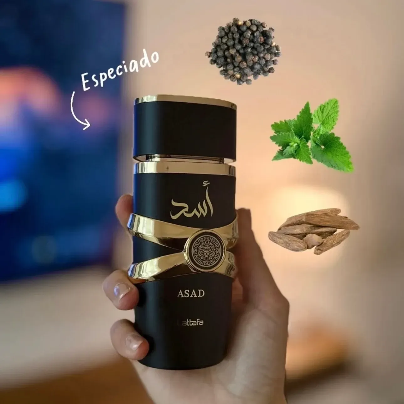 1.1 - Asad Lattafa Perfume de bolsillo 10ml - Hombre 2