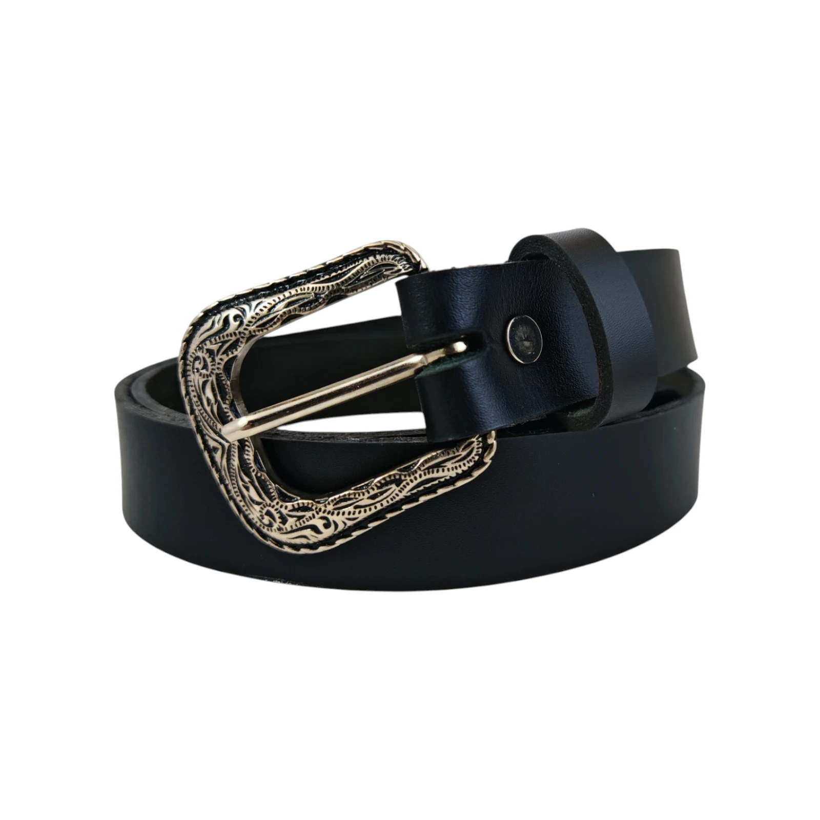 Cinturon hebilla floral 3 cm de ancho  3