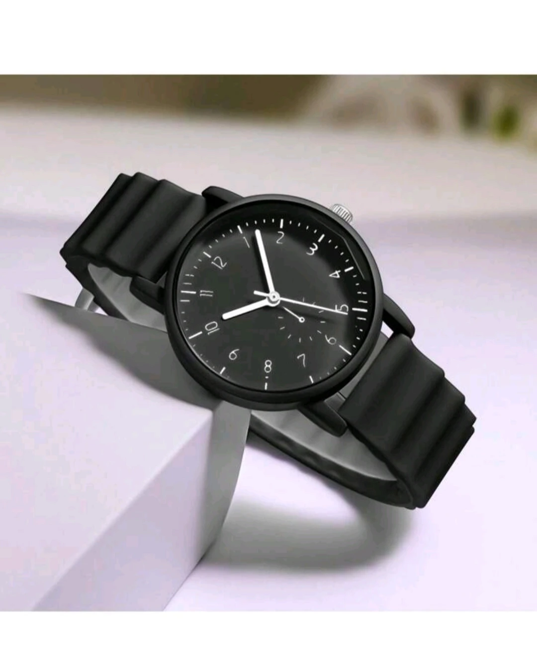 Reloj minimalista/ Correa de silicona 2