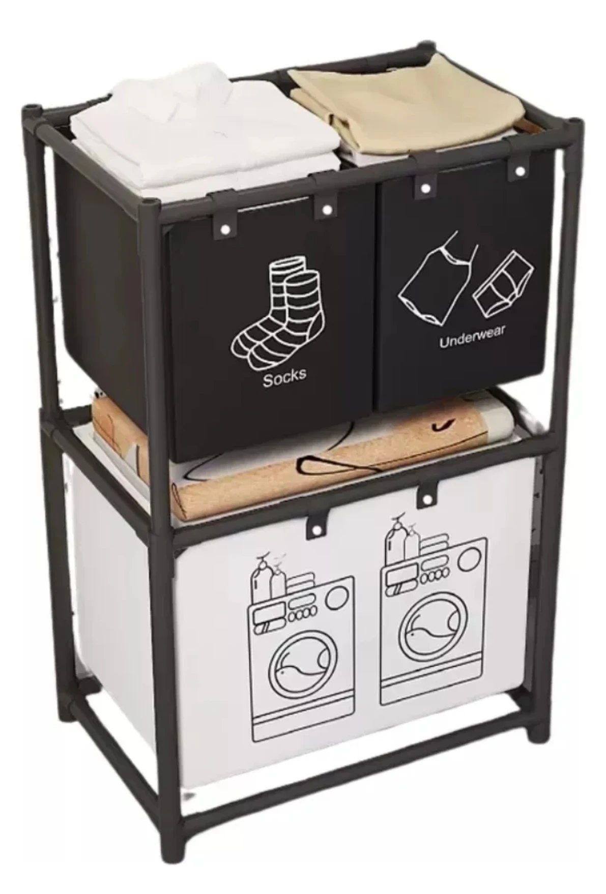 Organizador laundry negro 3
