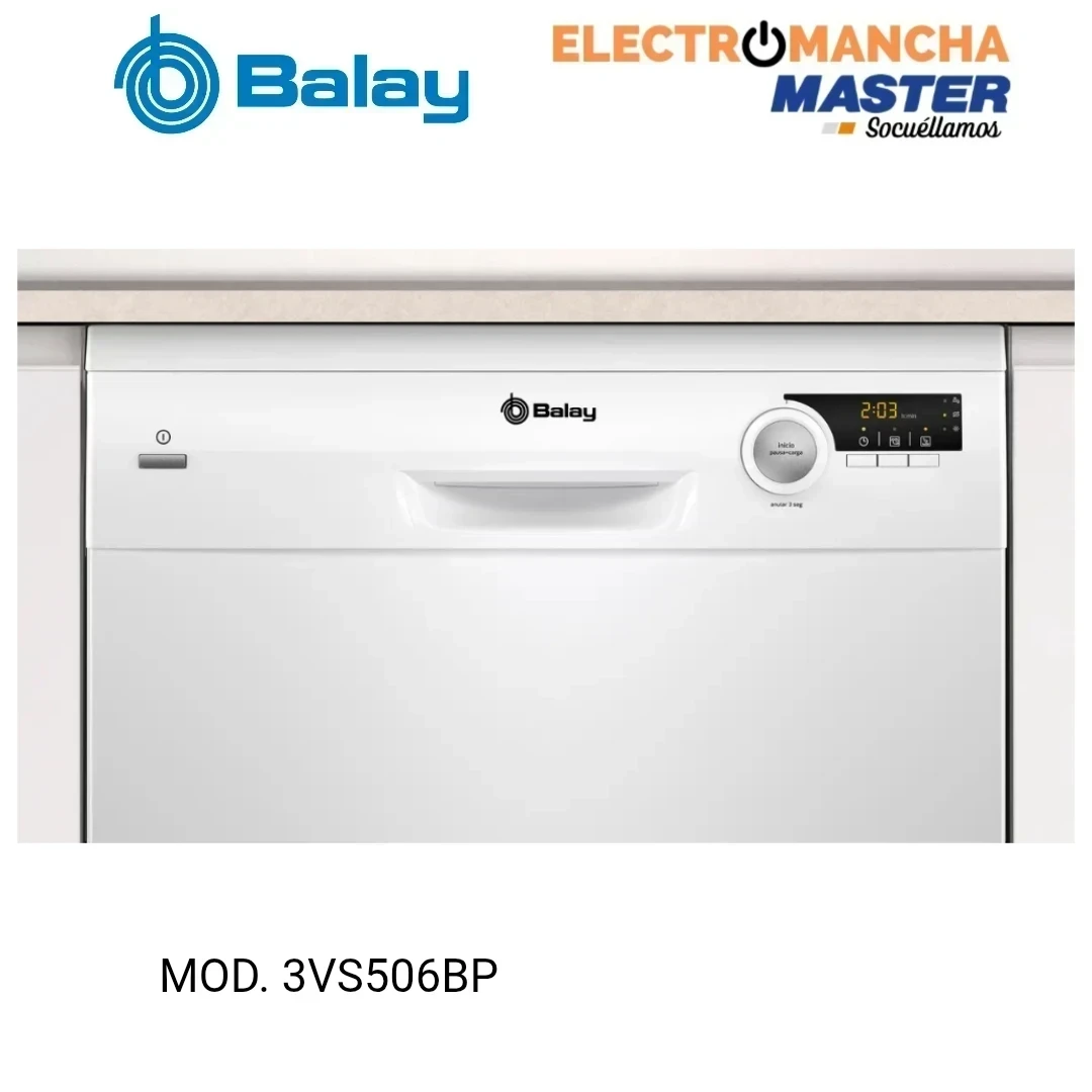 LAVAVAJILLAS BALAY 3VS506BP BLANCO E 2
